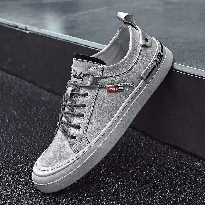 Sepatu Sneakers Fashion Air Santai Casual Olahraga Kasual Joging Canvas Kanvas Pria Cowok Dewasa Gau