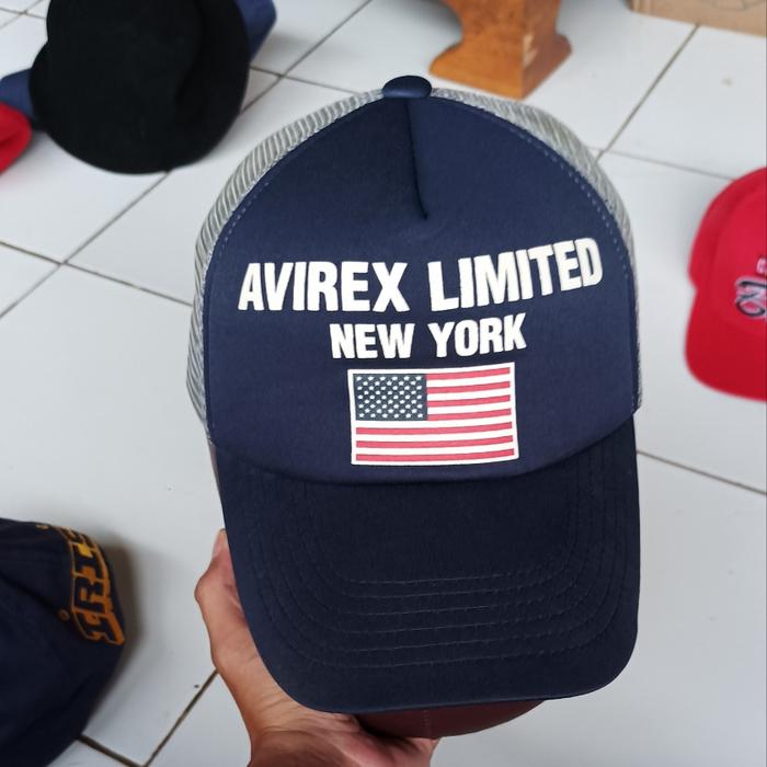 topi avirex second trucker