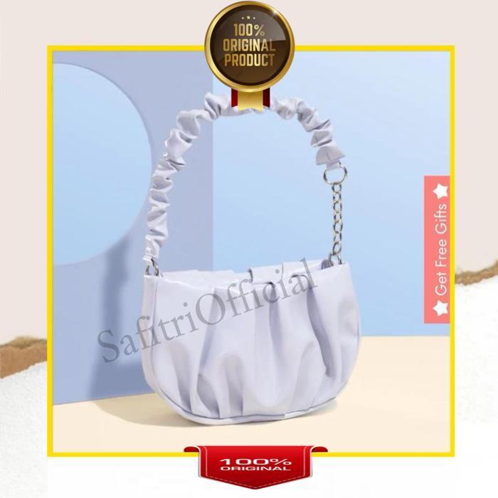 New Judydoll Leather Handbag Cloud Pouch Bag Original