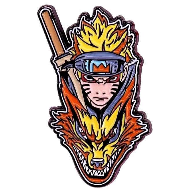 pin enamel komik Naruto uzumaki Japan kartun bros