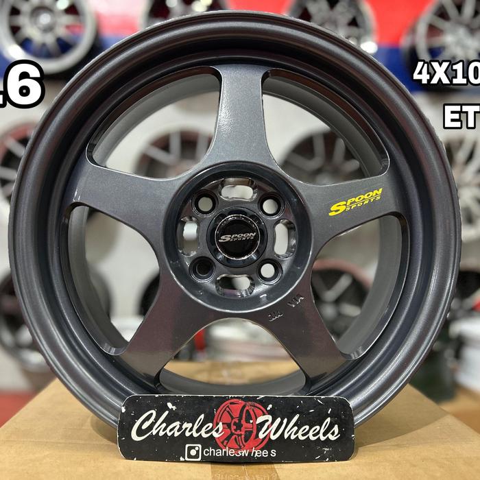 VELG SPOON EVO GUNMETAL RING 16