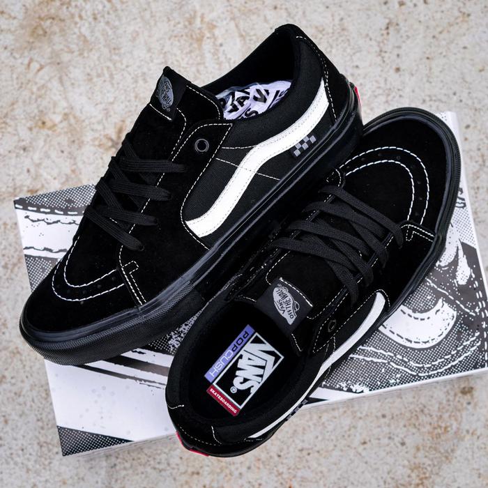 Vans Sk8 Low Skate Pro Black Marshmallow Original