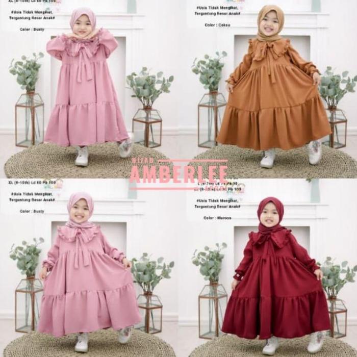 (.) CERRY MESYA KIDS/ GAMIS SET PLUS KERUDUNG/GAMIS ANAK ANAK PEREMPUAN 1-10TAHUN/BAJU ANAK PREMIUM/