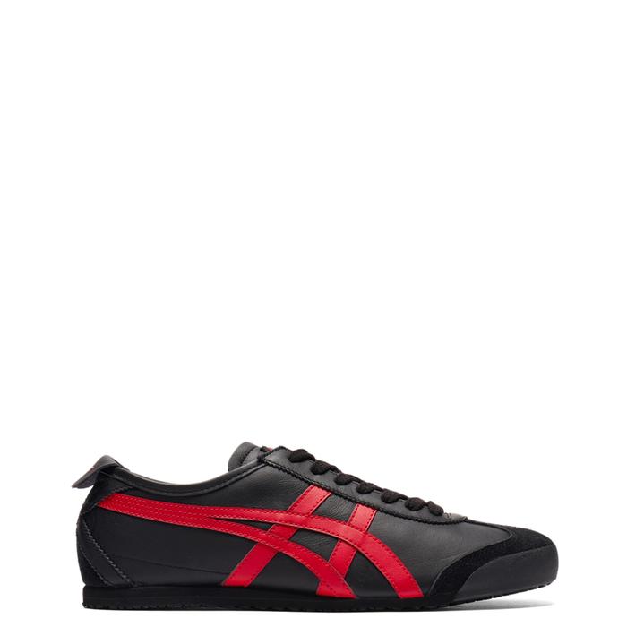 Sepatu Onitsuka Tiger Mexico 66 Black Classic Red Unisex Original