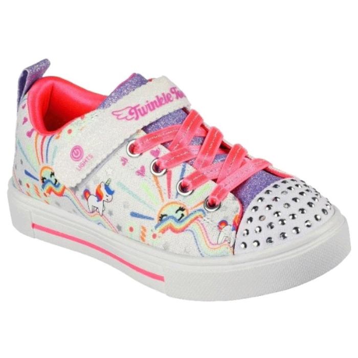 Sale!! Sneakers Lampu Anak Original BNIB Skechers Twinkle: Unicorn - Sunshine