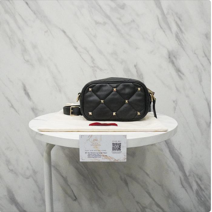 Valentino Shoulder Bag Black Small GARANSI 100% AUTHENTIC