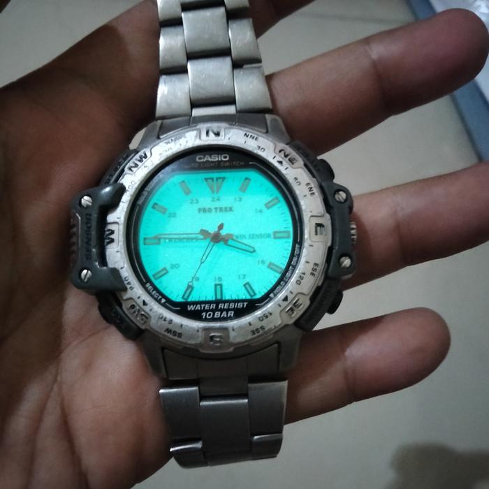 Jam Tangan Casio Protrek PRT 50 Not Data Bank Calculator Sea Pathfinder Baby G Nokia E90 N93 E7 9500
