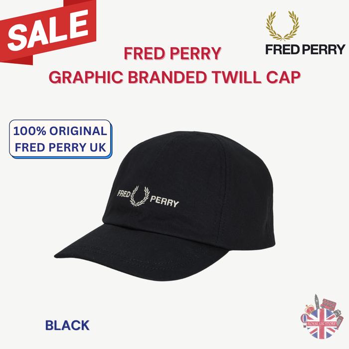 Fred Perry Classic Pique Cap/Hat/Topi Baseball [100% Original Fred Perry UK]