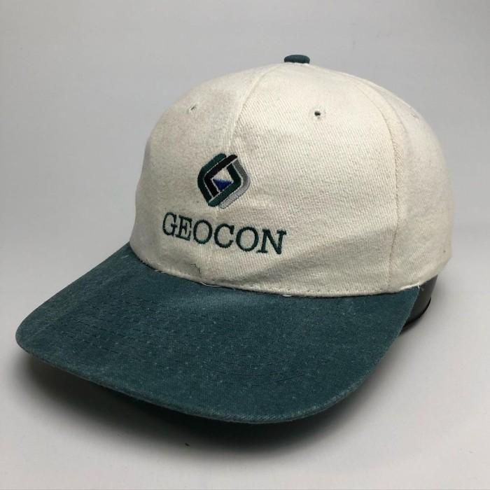 Topi Cobra Two Tone geocon Vintage bekas thrift nba new era vtg MnM nike adidas hitam putih