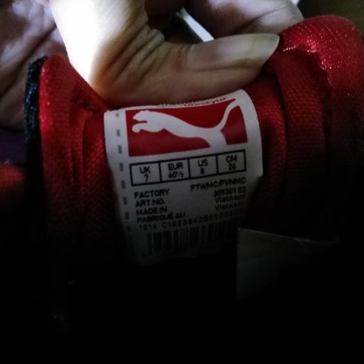 sepatu puma ferrari original pas