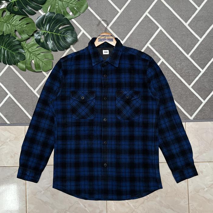 Uniqlo Flannel Wol | Outer Uniqlo | Uniqlo Kemeja Flannel Wool | Kemeja Flannel Wool Uniqlo | Uniqlo