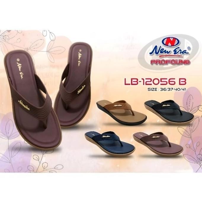 Sandal Jepit New Era 12056 Sendal Wanita Motif Elegant Anti Slip