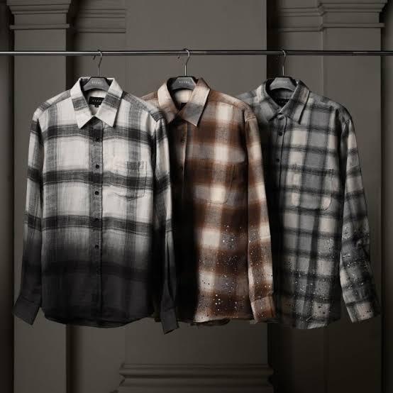 Baju Kemeja Flannel RUCAS SAPPHIRE RUBY BNIP SEGEL ORIGINAL AUTHENTIC