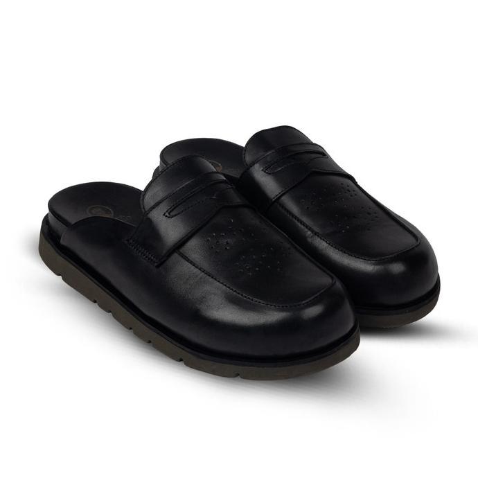 Juno Penny Black - Nappa Milano - Sandal Unisex
