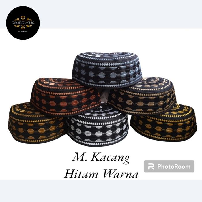 Peci Songkok Kopiah M. Kacang hitam