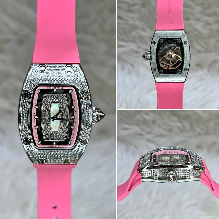 Jam tangan Fashion Wanita Automatic Swiss RM Syahrini 007 Lady fullset