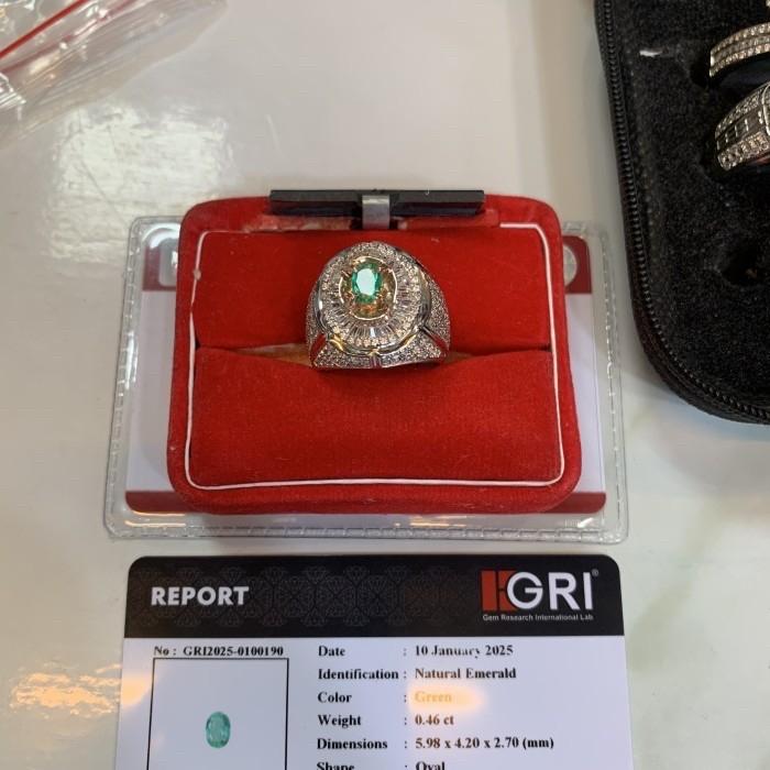 zamrud colombia crystal hijau memo GRI