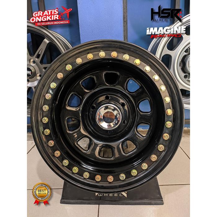 VELG KALENG CELONG HSR BEADLOCK MOKUPO R16 LEBAR 10 PCD 6X139,7 ET-44