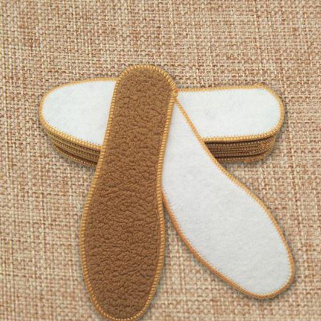 bantalan insole bahan bulu