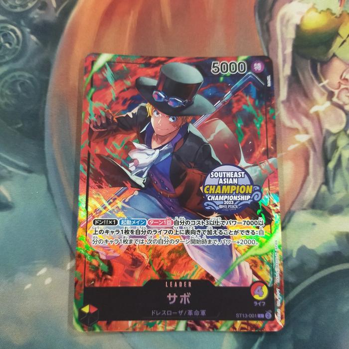 One Piece Sabo Parallel Leader Alt Art Championship ST13