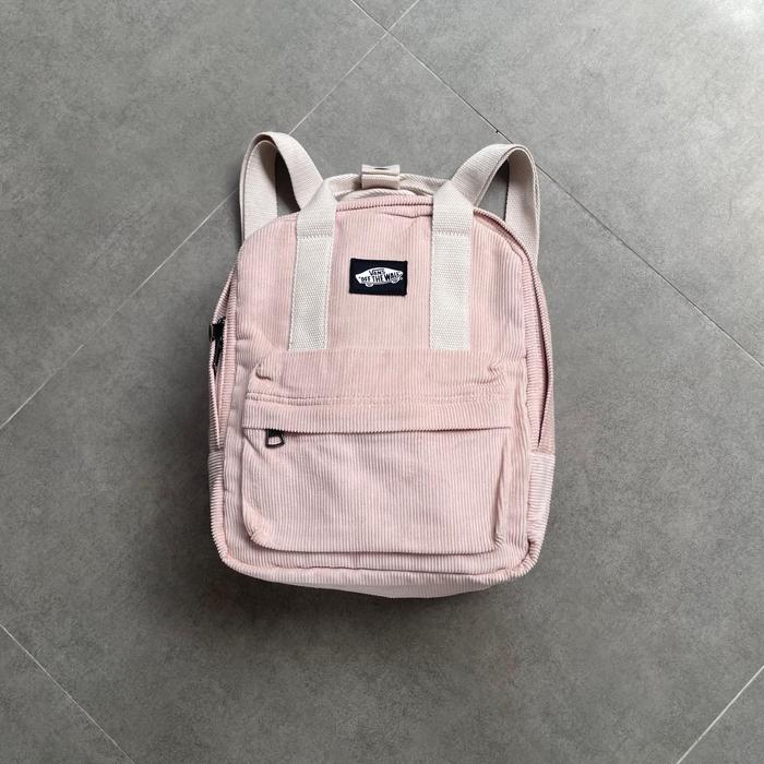 Tas Ransel Vans Low Key Mini Backpack Peach Cordura 8L 100%Original