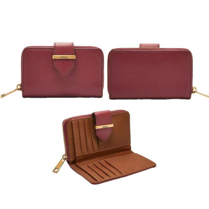 dompet wanita fossil bryce mf wallet medium gooseberry jb