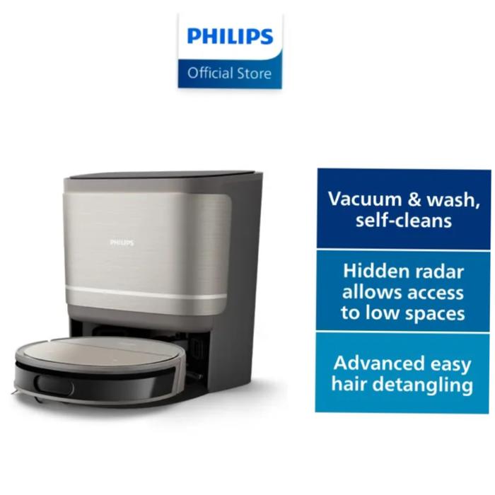 Philips XU9100 - PHILIPS 2-in-1 Vacuum & Wash Robot 9000 Series – XU9100/10 (Accessories & Floor Cle