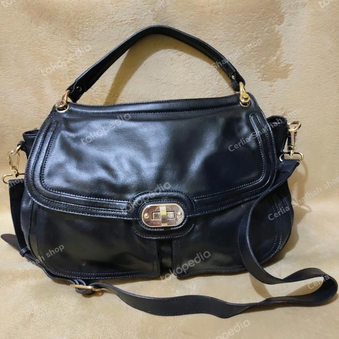 tas bekas Sisley warna hitam