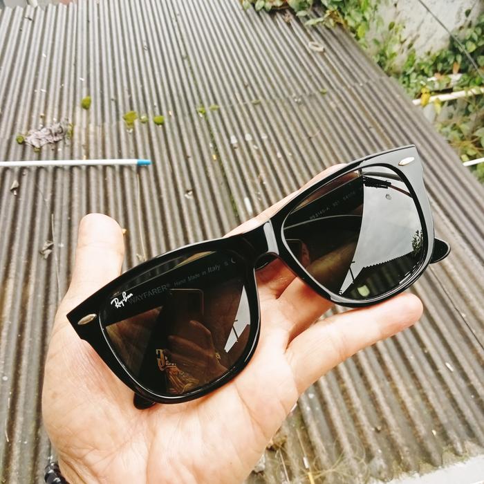 rayban 2140 wayfarer size 54 lensa g 15 ces orjinal