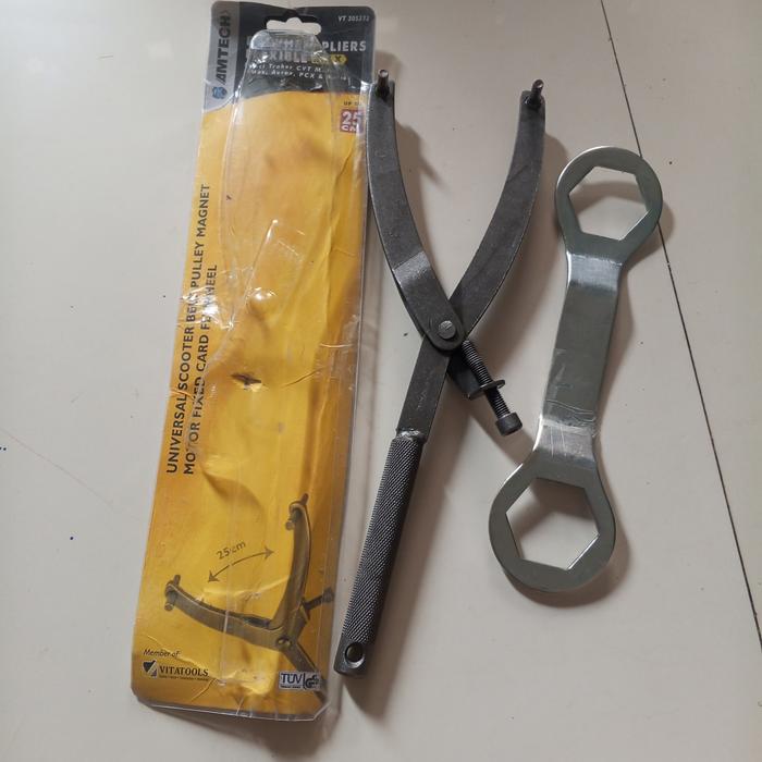 paket treker amtech MAX kunci baut 39x41 trecker traker tracker cvt rumah mangkok ganda pulley pully