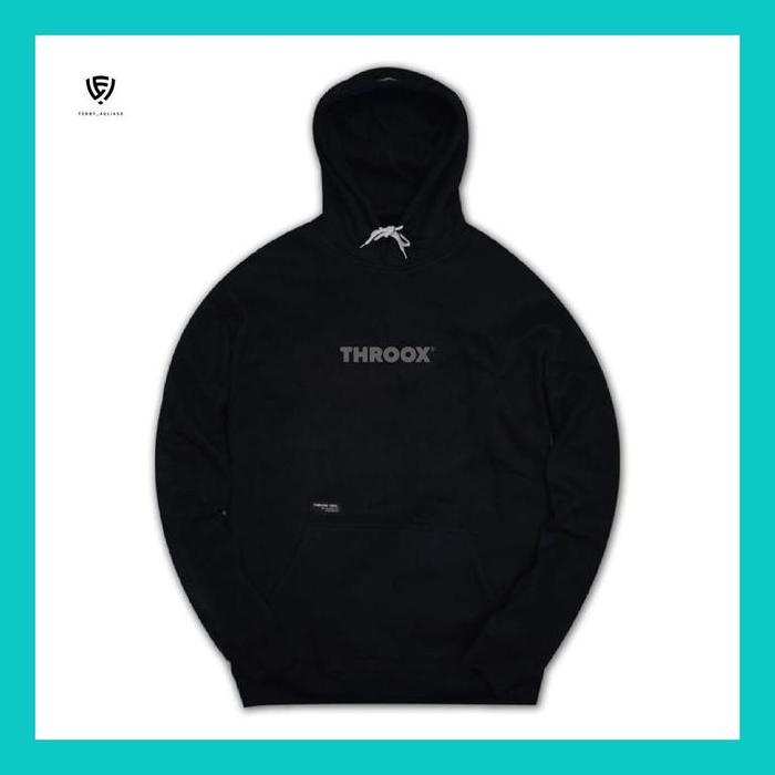 FEBB** THROOX ORIGINAL PULLOVER HOODIE JACUB BLACK