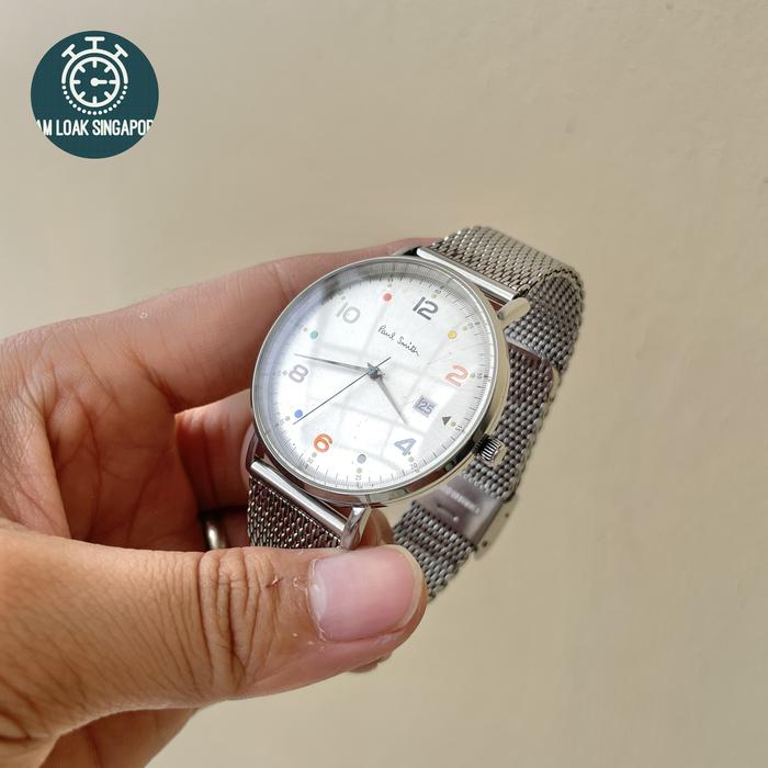 Paul Smith Jam Tangan Pria Classic Ref 50052Diameter 40mm Kondisi Mulus Semua Part Original Berfungs