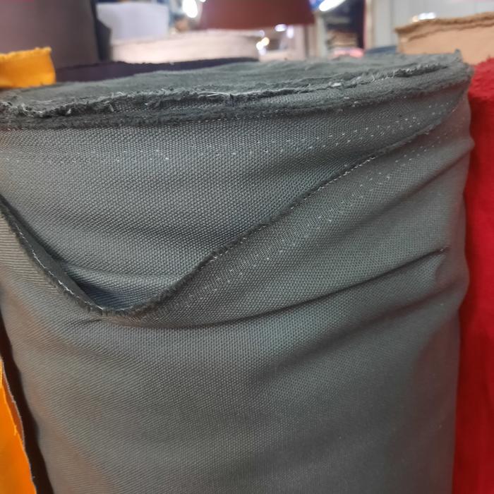 Kanvas abu rokok import premium tebal lembut marsoto ( 50 cm x 150 cm )