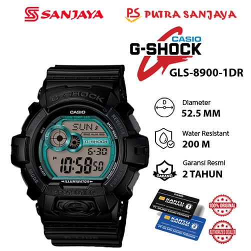 Jam Tangan G SHOCK G-8900SC-1B / GR-8900-1DR / GLS-8900-1DR Original Garansi Resmi 2 tahun Rubber St