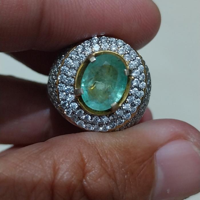Batu zamrud natural CE minor