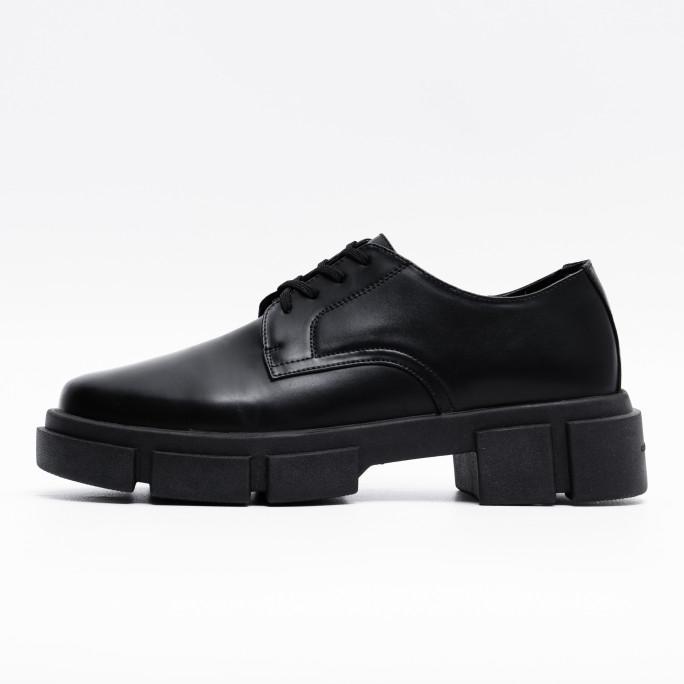 HEIDEN HERITAGE [HRTG] - TITAN DERBY - TRIPLE BLACK | Sepatu Pria