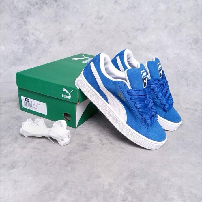 Sepatu Puma Suede XL Blue White