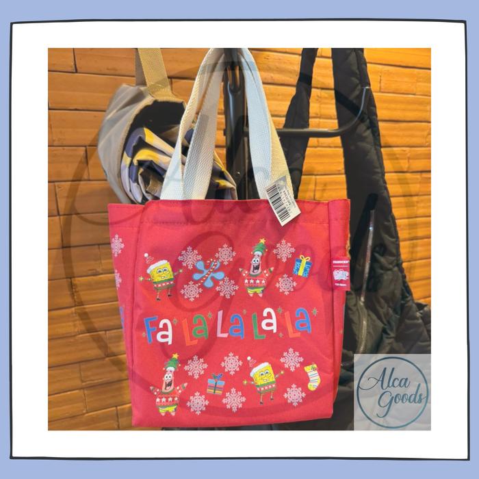 Tote Bag Starbucks Spongebob asli original starbucks indonesia