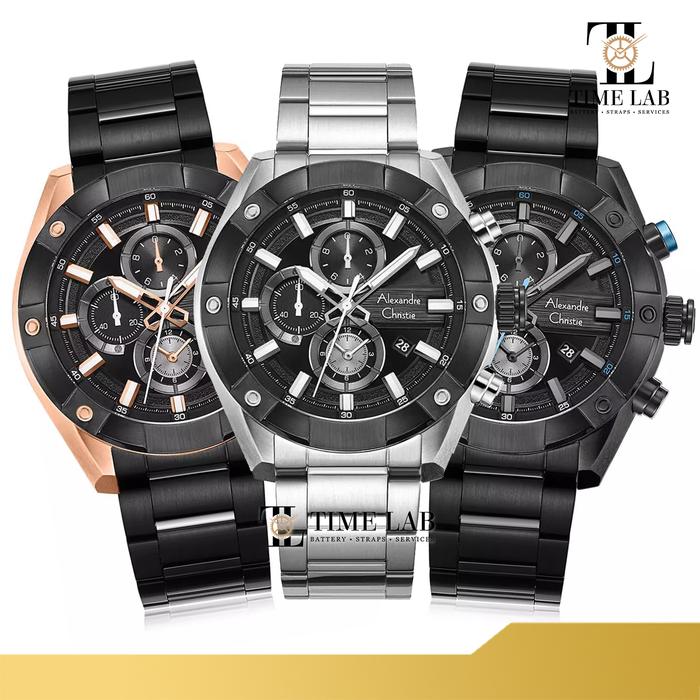 JAM TANGAN ALEXANDRE CHRISTIE PRIA AC6604 / AC 6604 / AC 6604MC / AC6604 MC ORIGINAL 100%