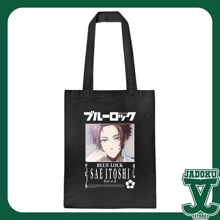 Totebag Tote Bag Anime Blue Lock Sae Itoshi