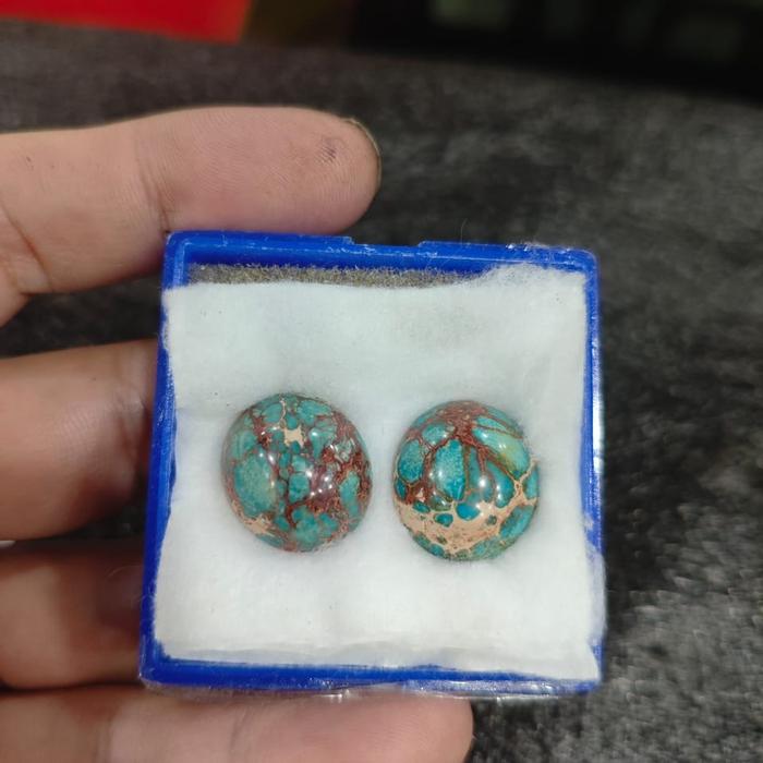 Batu Pirus Phytus Persia Biru Panci