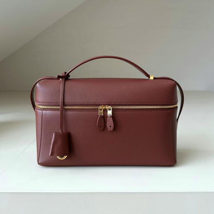 bag L27 / LP27 Extra Bag Smoked Caramel GHW (Textured Leather)