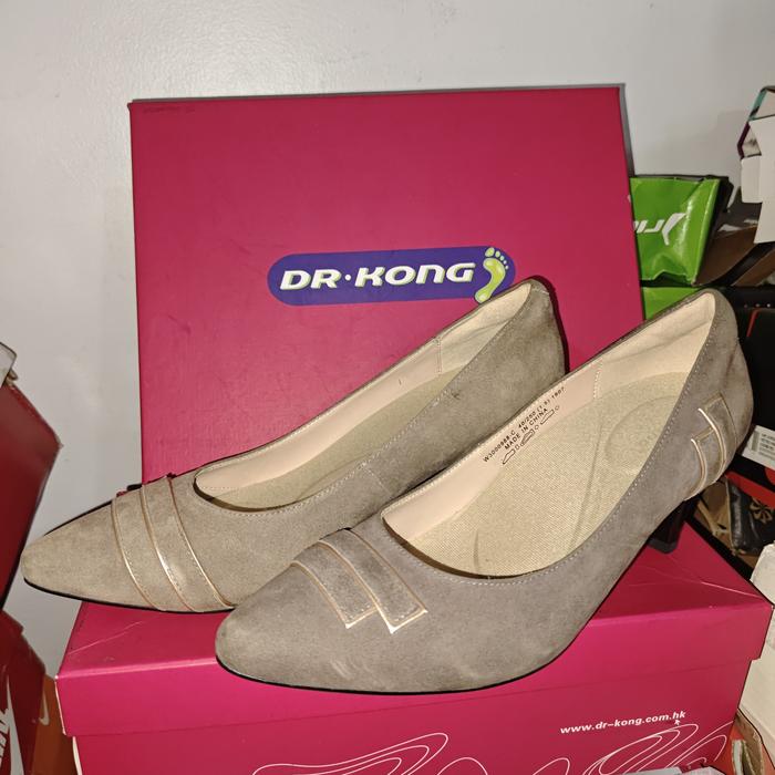 DR.KONG Sepatu Hak high Heels - Ukuran 40 Brown dr kong