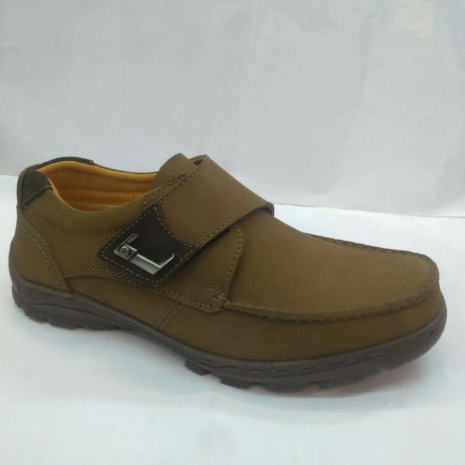 Ready Sepatu kulit kasual GATS TO 2209 camel