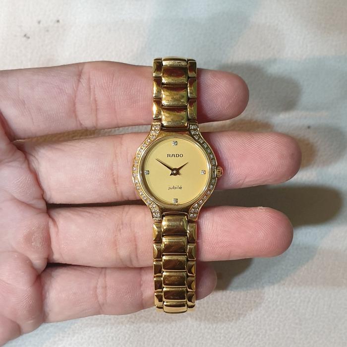 Jam Tangan Wanita Rado Jubile Diamond Quartz