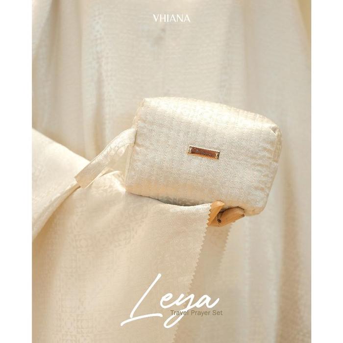 New Product Leya Prayer Set By Vhiana/Mukena Silk Premiumnew
