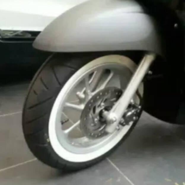 Termurah !!! Aksesoris scoopy List ban scoopy white wall ring 12 new scoopy 2017 - 2018