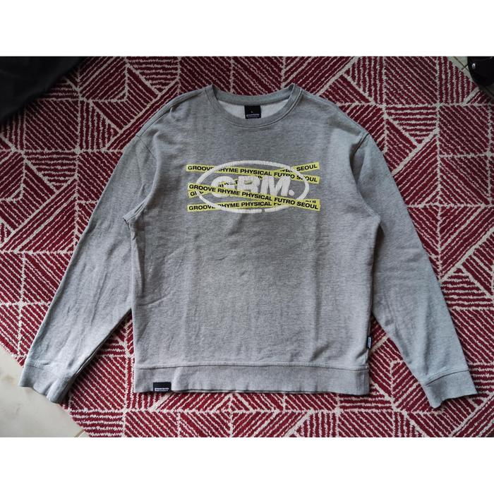 Sweater Crewneck Grooverhyme Groove Rhyme not Uniform Bridge Monoflow Saintpain Soverment Espionage 
