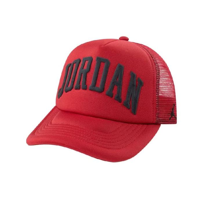 Jordan Kids Jordan Foam Trucker Hat. Red. JDK9A0940R78. Topi Trucker Original