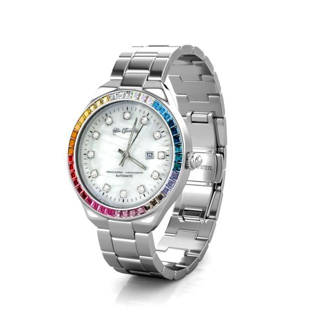 terbaru Rainbow Shell Watch - Jam Tangan Crystal Premium by Her Jewellery